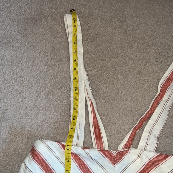 Urban Outfitters Maisy striped overall Shortalls - Picture 6 of 9